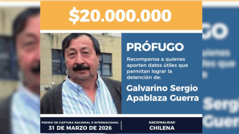 Gobierno argentino ofrece millonaria recompensa por información del paradero de Galvarino Apablaza