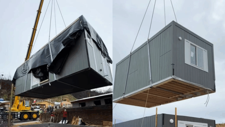 Inician trabajos de reconstrucción en el Biobío: Instalarán casas industrializadas en Penco