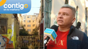 “Salté por el techo”: El dramático relato de vecino que fue afectado por incendio en cité de Santiago Centro