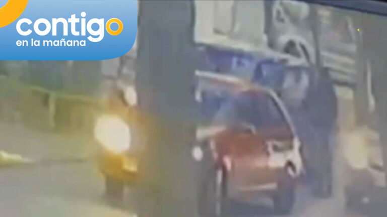 VIDEO | Registran momento del secuestro de empresario de 84 años en San Miguel: Fue interceptado por 3 autos