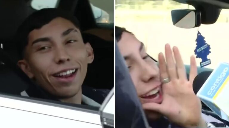 El gesto de Standly a la cámara al ser fiscalizado en su auto: Cantante está con arresto domiciliario diurno