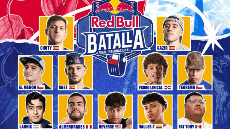 Estos son los freestyler que competirán en Red Bull Batalla Internacional Chile 2026