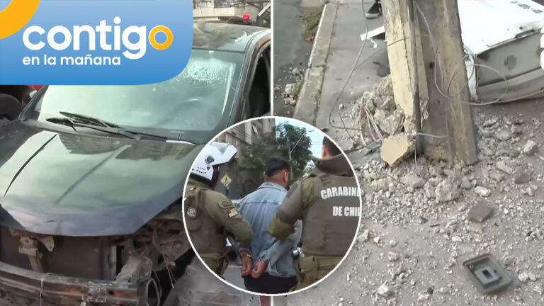 “Estaba desorientado”: Testigo reveló detalles del choque protagonizado por conductor ebrio que intentó evadir fiscalización