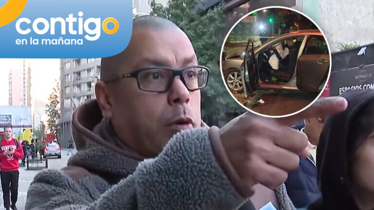 “Salieron corriendo tapándose la cara”: Testigo entregó detalles del accidente protagonizado por Carabineros