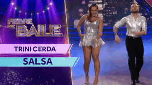 ¡Encendió el escenario con sus pasos! Trinidad Cerda las hizo todas con un ritmo frenético e intenso