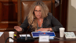 Vanessa Kaiser, senadora libertaria: 