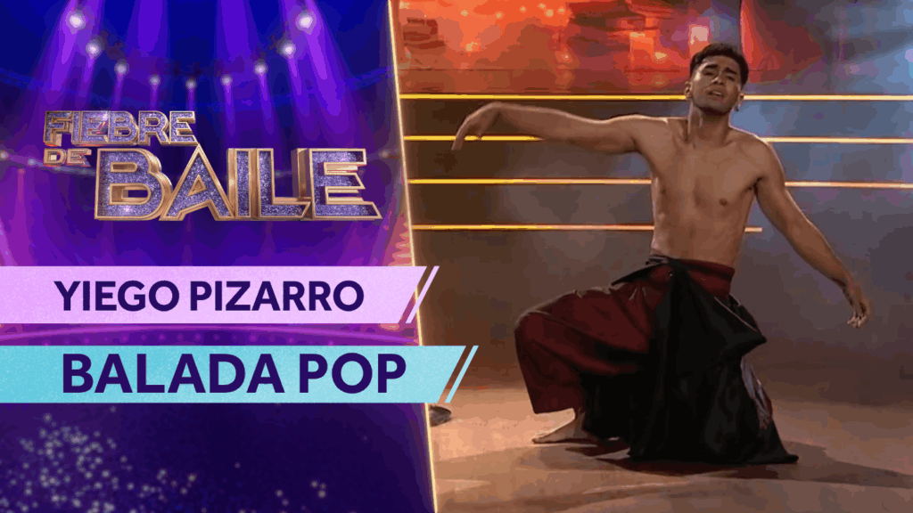 ¡Una interpretación emotiva! Yiego Pizarro llegó a las lágrimas con íntima y sentida performance