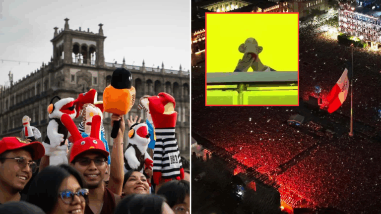 Locura por 31 minutos en México: Show histórico reunió a más de 230 mil personas en el Zócalo