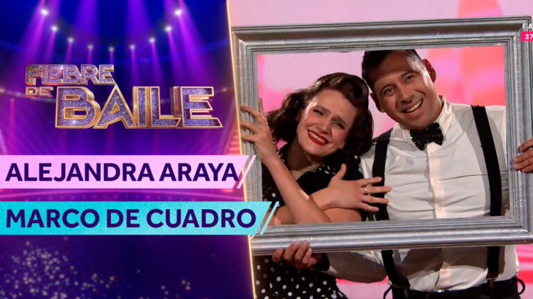 Un cuadro en movimiento: Alejandra Araya cautivó con su original coreografía en Fiebre de Baile