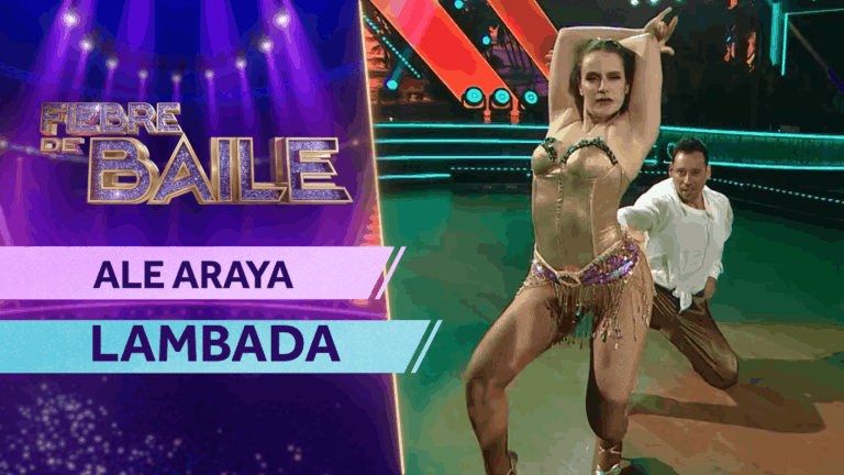 Ale Araya dejó de lado sus temores y sacudió el estudio con un baile lleno de sorprendentes lifts