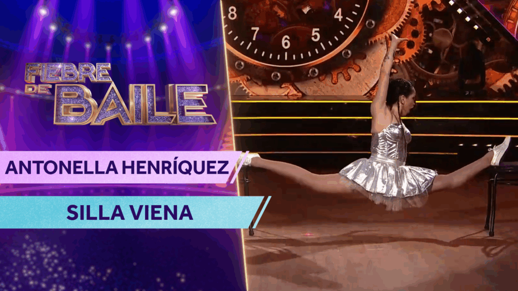 ¡Una flexibilidad gatuna! Antonella Henríquez impactó con una arriesgada propuesta con sillas