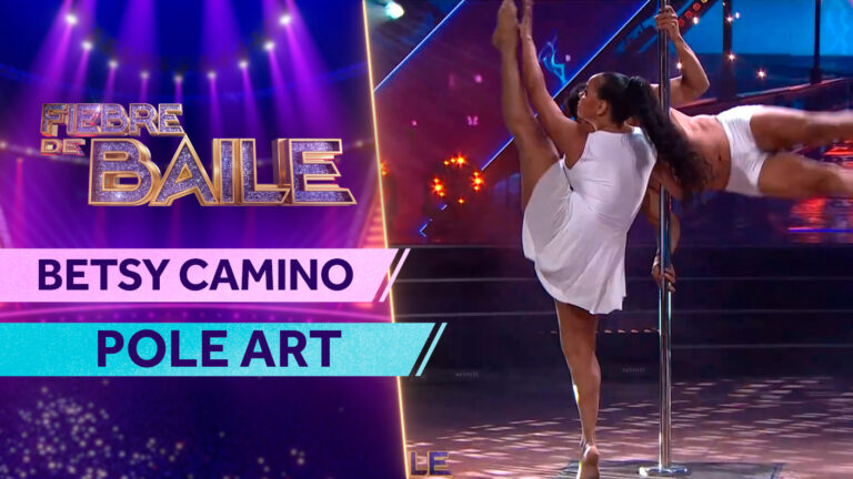 Delicadeza en el pole dance: Betsy Camino cautivó con su romanticismo en el escenario de Fiebre de Baile