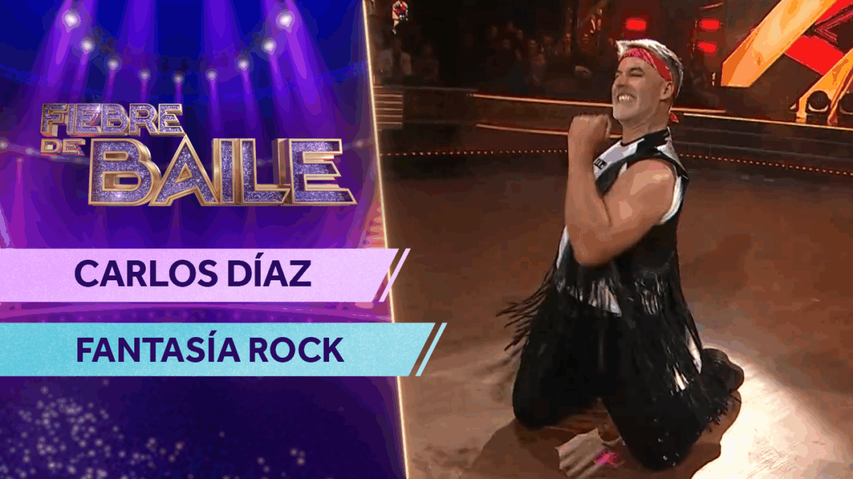 Un rockero hecho y derecho: Carlos Díaz derrochó actitud con un emblemático tema de Bon Jovi