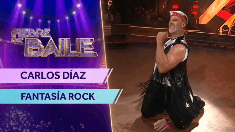 Un rockero hecho y derecho: Carlos Díaz derrochó actitud con un emblemático tema de Bon Jovi