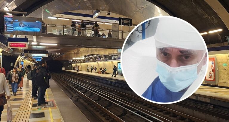 Conocido locutor radial denuncia brutal golpiza en Metro Bilbao: 