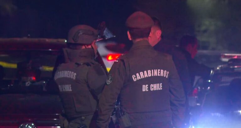 Carabinero defendió a disparos a su familia en intento de robo en Colina: Baleó a dos delincuentes