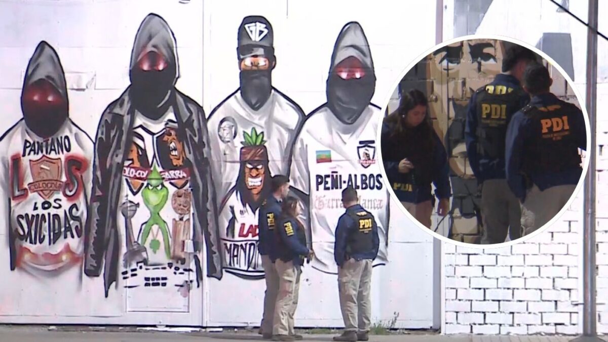 Dos barristas de Colo Colo fueron baleados mientras pintaban mural en La Pintana