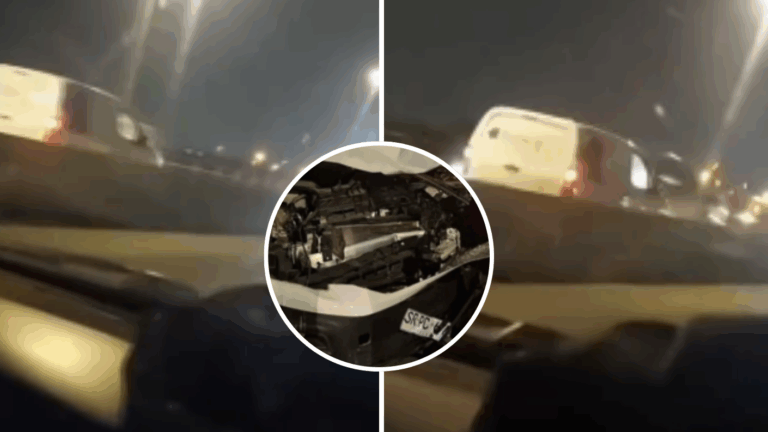 Impactante choque en San Pedro: Camioneta avanzó más de 1 km en contra del tránsito