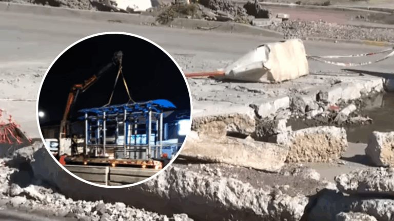 Obras inconclusas y paraderos retirados: Vecinos denuncian abandono de empresa en Talcahuano