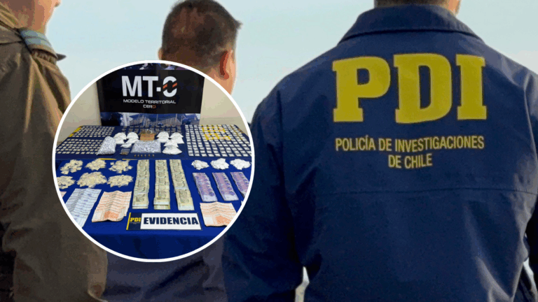 PDI allana 10 domicilios en Puente Alto: 13 detenidos y millonario decomiso de drogas
