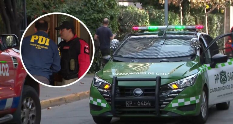Operativo en Las Condes: Hallan armas y presunta granada al interior de departamento