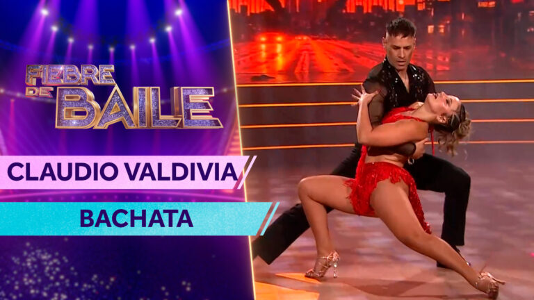 ¡Pura pasión! Claudio Valdivia encendió la pista con una candente bachata en Fiebre de Baile