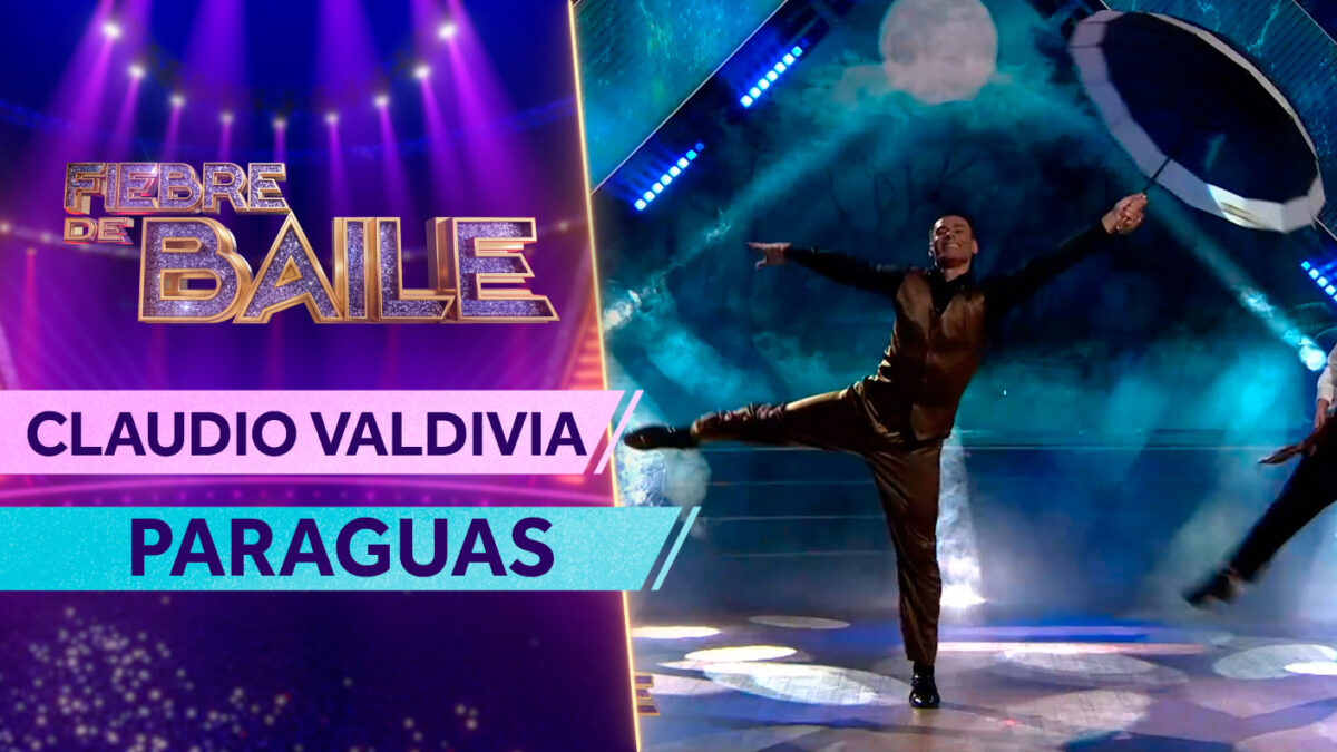 Un lobo… ¿Bajo el paraguas?: Claudio Valdivia se apoderó del escenario al compás de Miguel Bosé