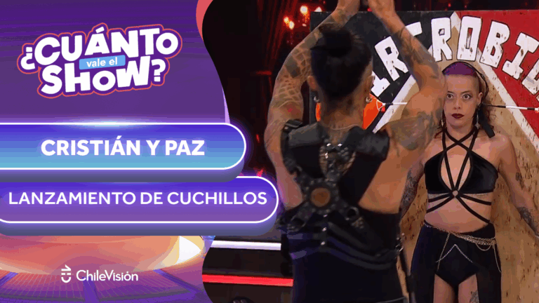 Intensidad y adrenalina: El lanzamiento de cuchillos impactó a todos en ¿Cuánto vale el show?