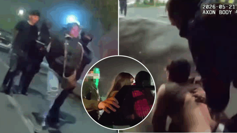 Revelan video de la detención de delincuentes que escaparon tras turbazo a casa de exministro del TC
