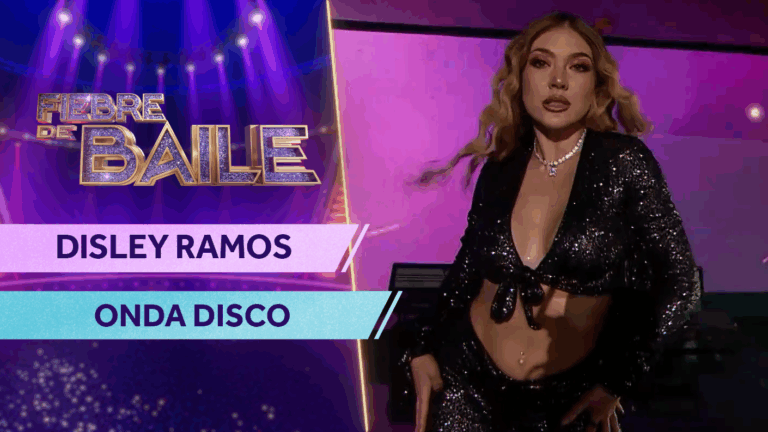 ¡Lo dio todo aunque tenía fiebre! Disley Ramos mostró todo su talento con un clásico de onda disco
