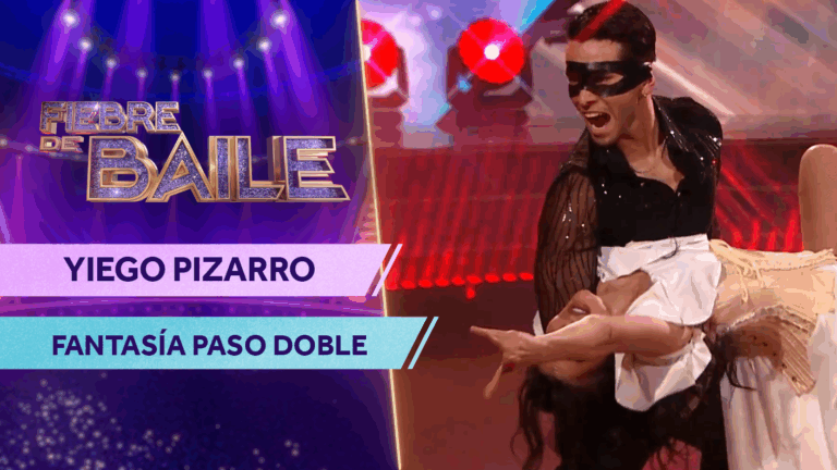 “La máscara del Zorro”: Yiego Pizarro mostró su lado más apasionado con una intensa coreografía