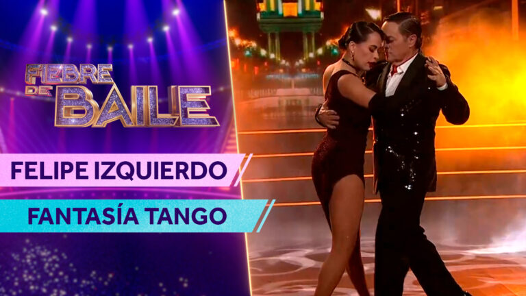 ¡Pasión en la pista! Felipe Izquierdo sorprendió con una intensa performance de tango
