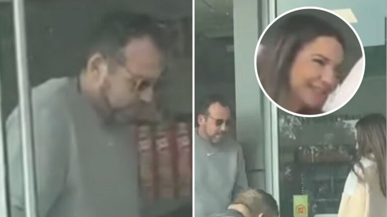 Con su pareja y un niño: Captan a Francisco Kaminski en servicentro tras escándalo por 
