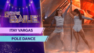 Con emoción y elegancia: Itay Vargas deleitó al jurado con cautivante pole dance al ritmo de “Stay”