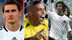 De Klose a Ronaldo: Así está la tabla de goleadores históricos de los mundiales