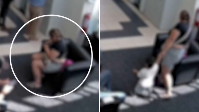 Escuchaba las máquinas contadoras de billetes: Mujer marcaba víctimas en bancos con su bebé en brazos para que les robaran