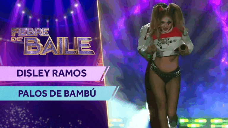 ¡Fue poseída por Harley Quinn! Disley Ramos mostró su lado más alocado con intenso tema de AC/DC