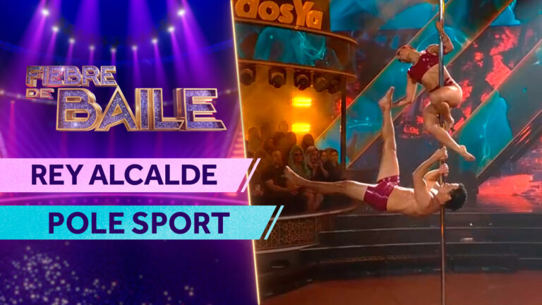 ¡Fuerza descomunal! Rey Alcalde se robó las miradas con una potente puesta en escena de pole dance
