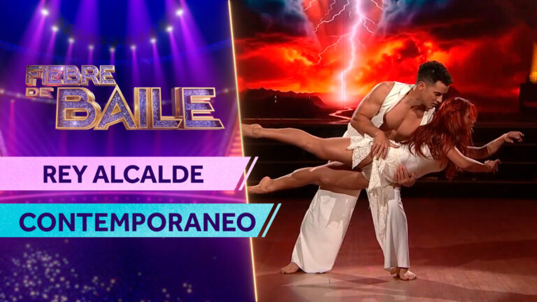 ¡Puro romanticismo! Rey Alcalde emocionó con una apasionada coreografía en Fiebre de Baile