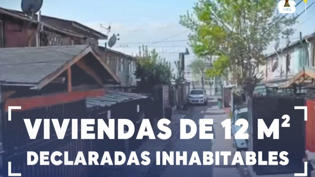 A FONDO| Hay 350 familias afectadas: Casas de 12 m2 fueron declaradas inhabitables en La Pintana y serán demolidas