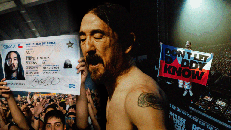 “Este es el público con el que sueñas”: Steve Aoki revela su vínculo con Chile y su presente más personal