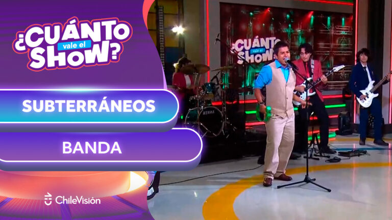 ¡De Viña para el mundo! Banda Subterráneos se lució con una colorida interpretación en ¿Cuánto Vale el Show?