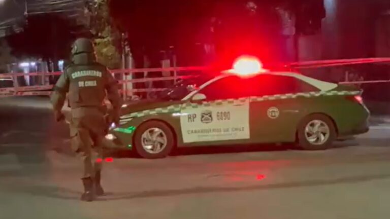 Hombre fue baleado en San Ramón: Carabineros registró su domicilio y quedó detenido