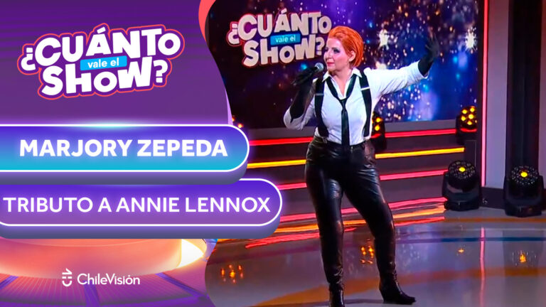 ¡Viaje directo a los 80! Esta participante se robó la escena con su tributo a Annie Lennox