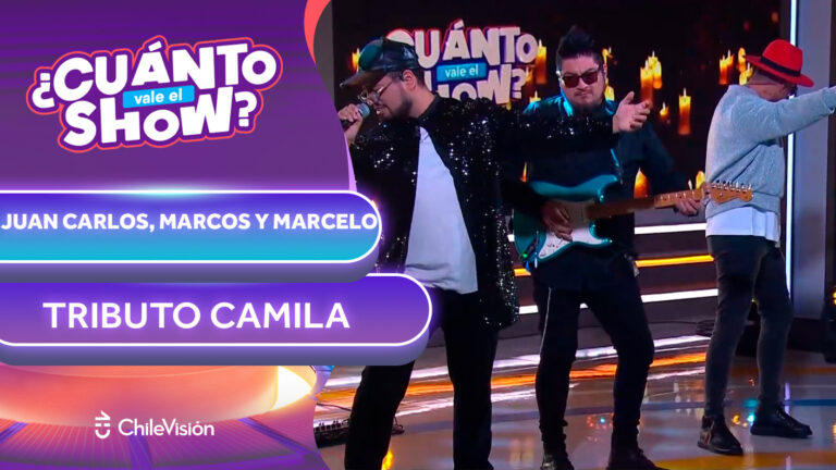 ¡El trío de oro! Esta banda se apoderó del escenario con un icónico tributo a Camila en ¿Cuánto Vale el Show?