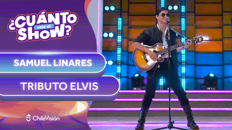 Un tributo al rey del “Rock and Roll”: Este participante se la jugó con novedosa interpretación