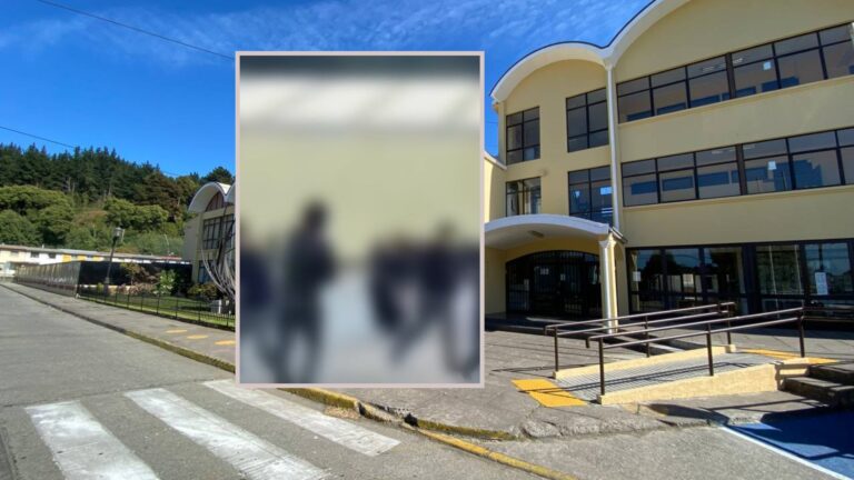 Masiva pelea en liceo de Talcahuano termina con 7 docentes heridos y 14 alumnos detenidos