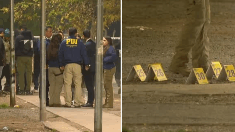Acribillaron a hombre con más de 15 disparos en Pedro Aguirre Cerda: Bala alcanzó a mujer en local de sushi