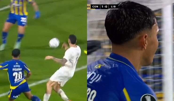 La clara ocasión que tuvo Vicente Pizarro para aumentar ventaja de Rosario Central ante Libertad