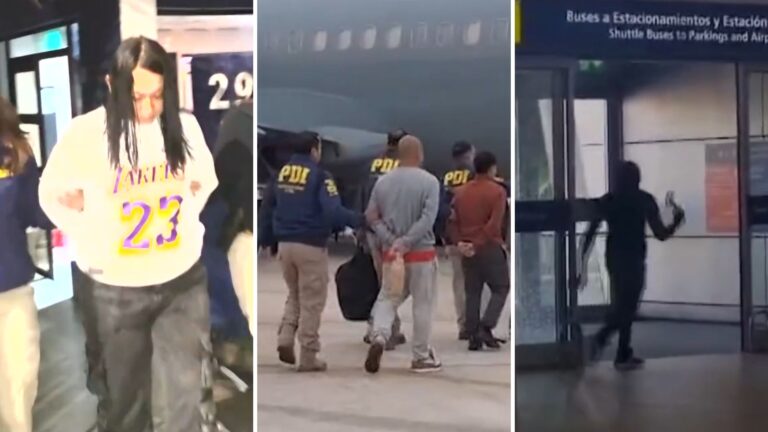 Gobierno efectuó segundo vuelo de expulsión: Iba una de las mujeres más buscadas de Colombia y hombre que destrozó aeropuerto